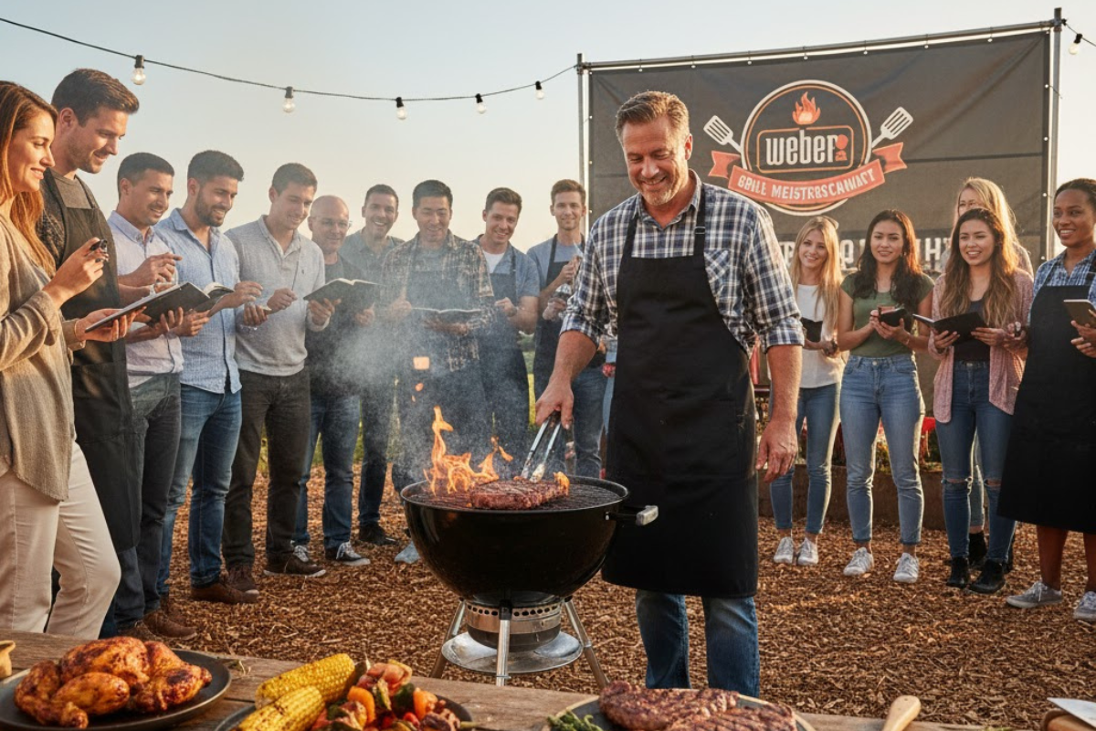 Weber GrillVorführung