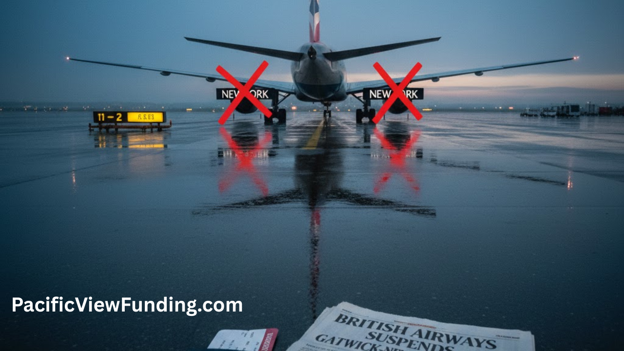 british airways gatwick new york suspension