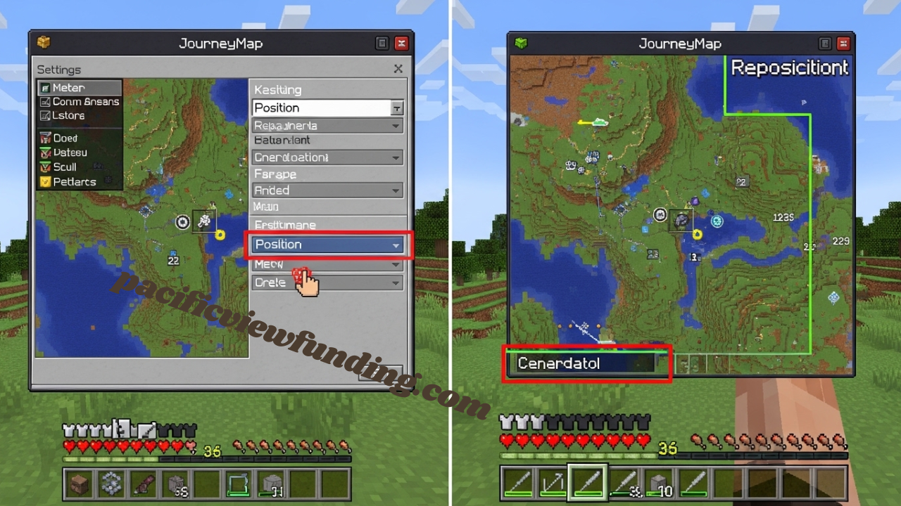 How to Change Minimap Position Journeymap​